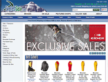 Tablet Screenshot of everestgear.com